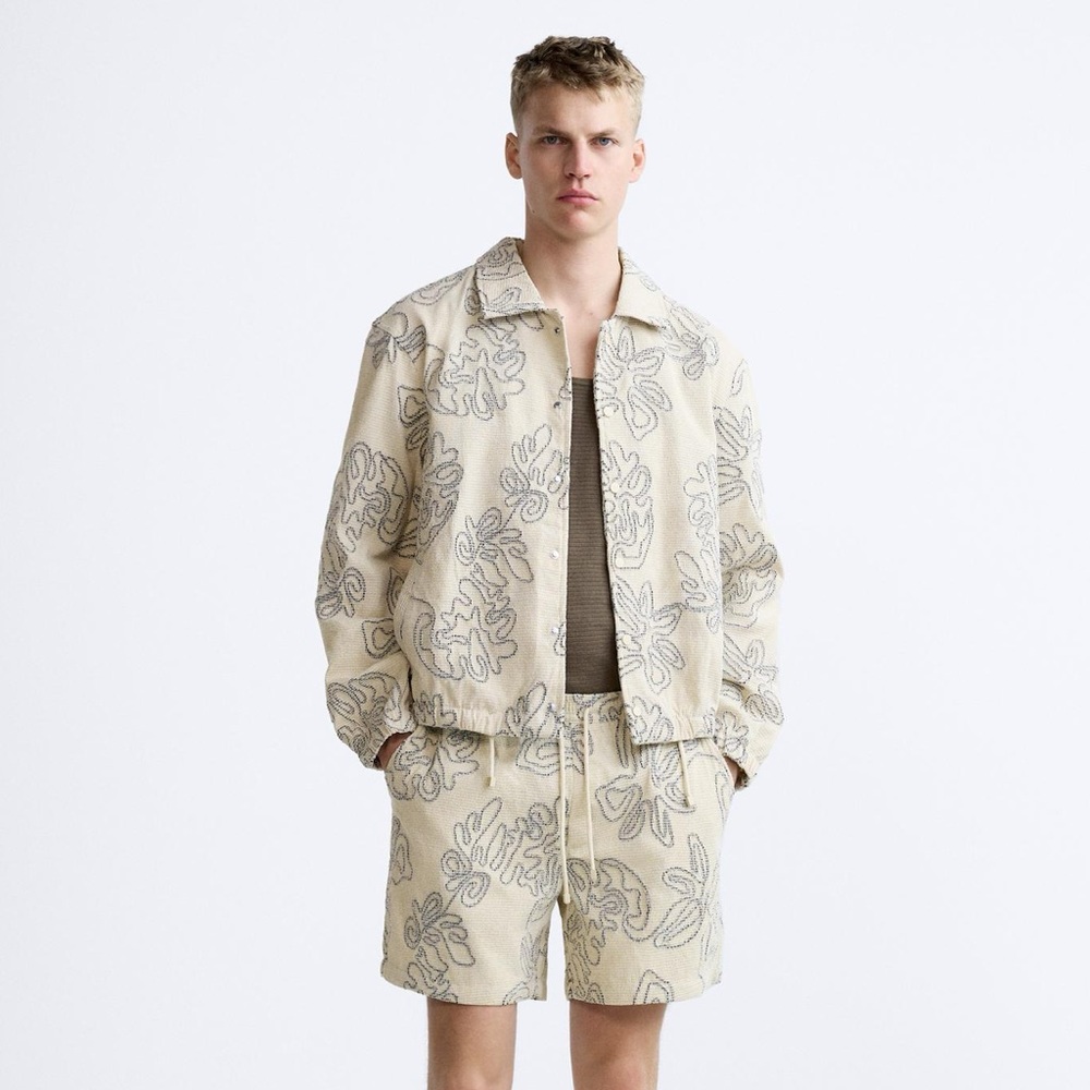 Zara - Floral Jacket